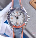 Swiss Quality Omega Planet Ocean 600m Citizen watch Gray Orange Ceramic Bezel